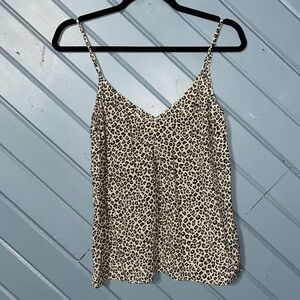 Frame 100% Silk Animal Print Cami